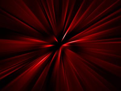 Luminous Red Abstraction